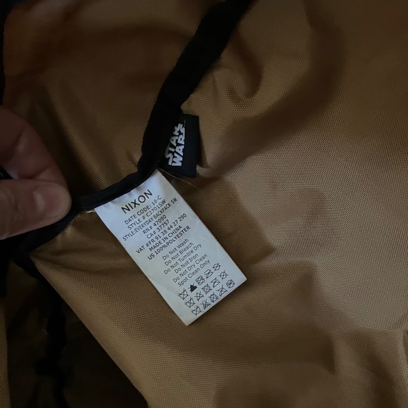 Nixon Star Wars C3PO Lightweight Packable Backpack Gold Droid C-3PO Book Bag - Picture 9 of 12